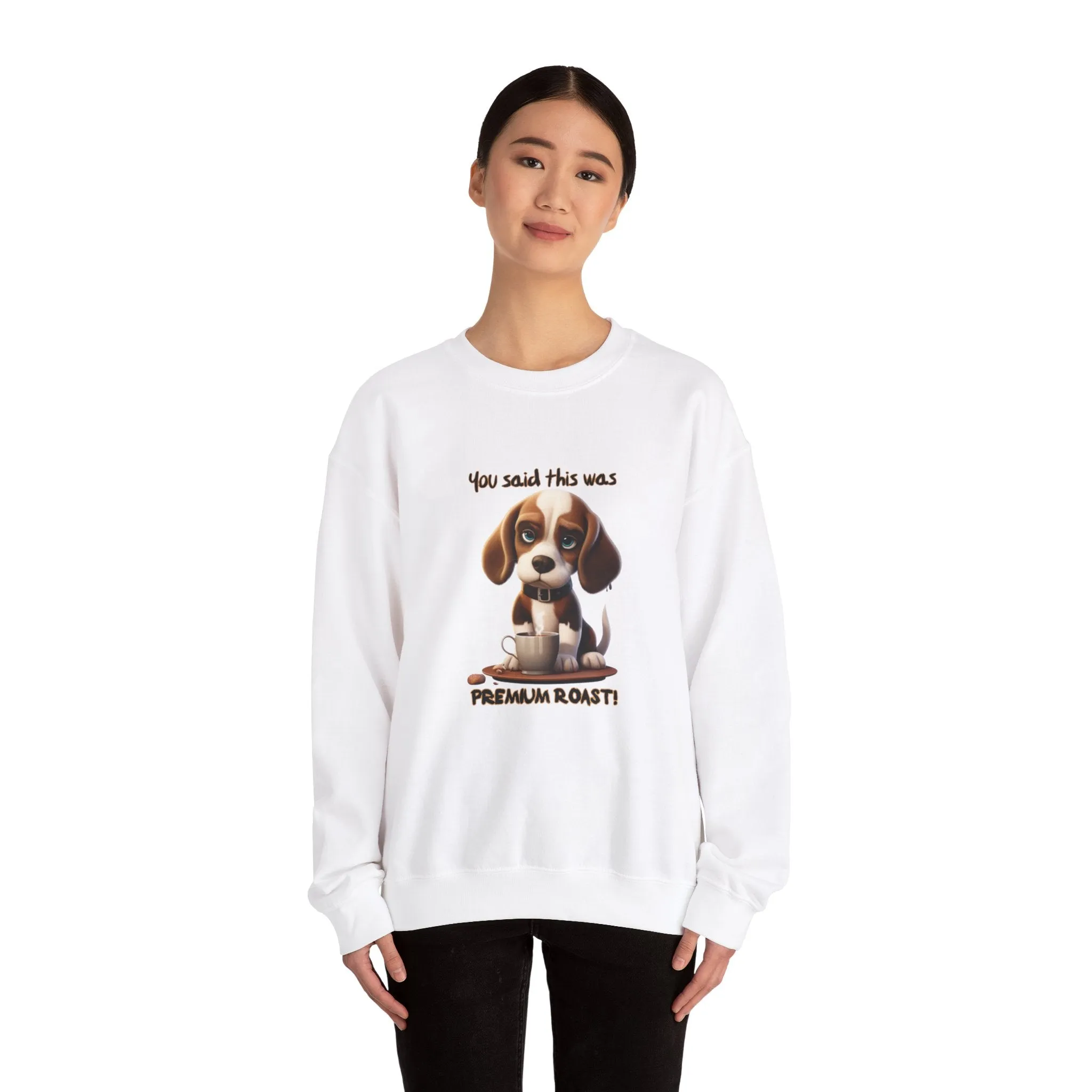 Grumpy Dog Unisex Heavy Blend™ Crewneck Sweatshirt