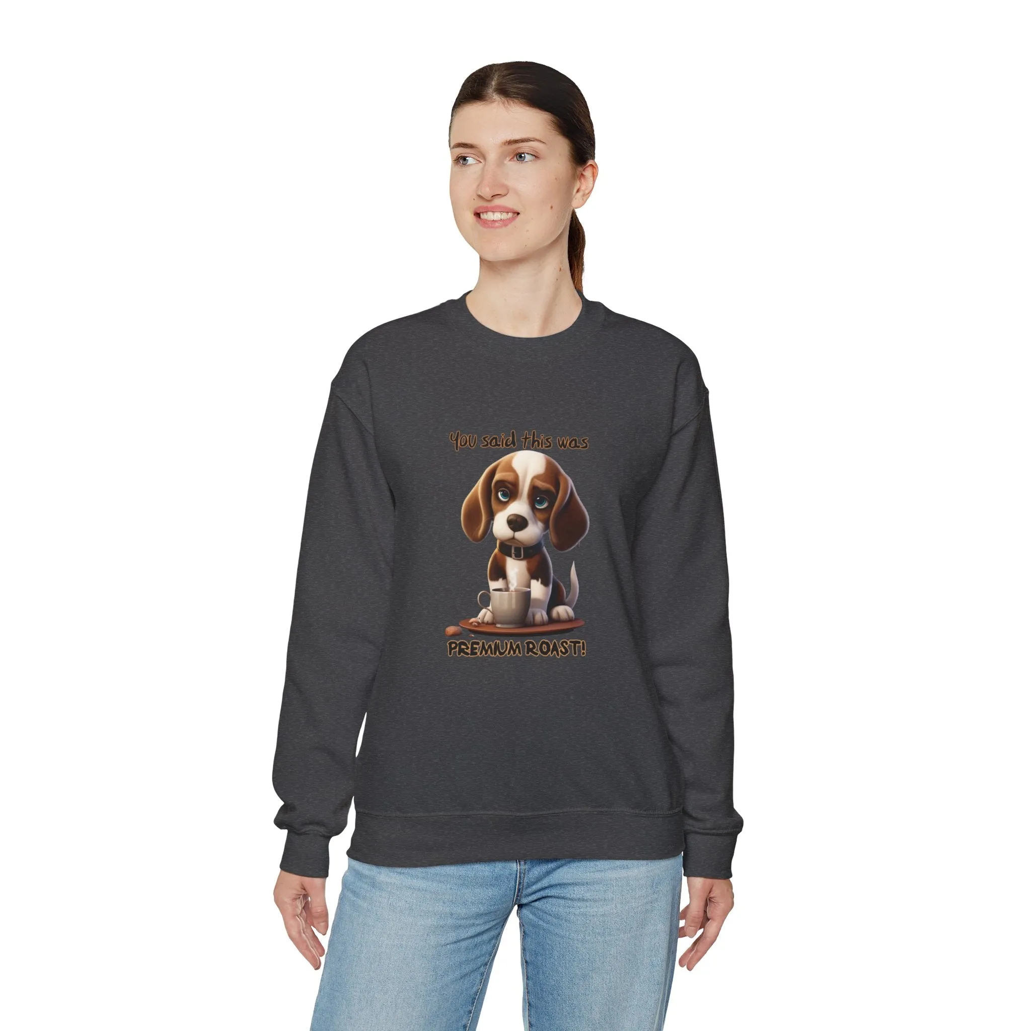 Grumpy Dog Unisex Heavy Blend™ Crewneck Sweatshirt