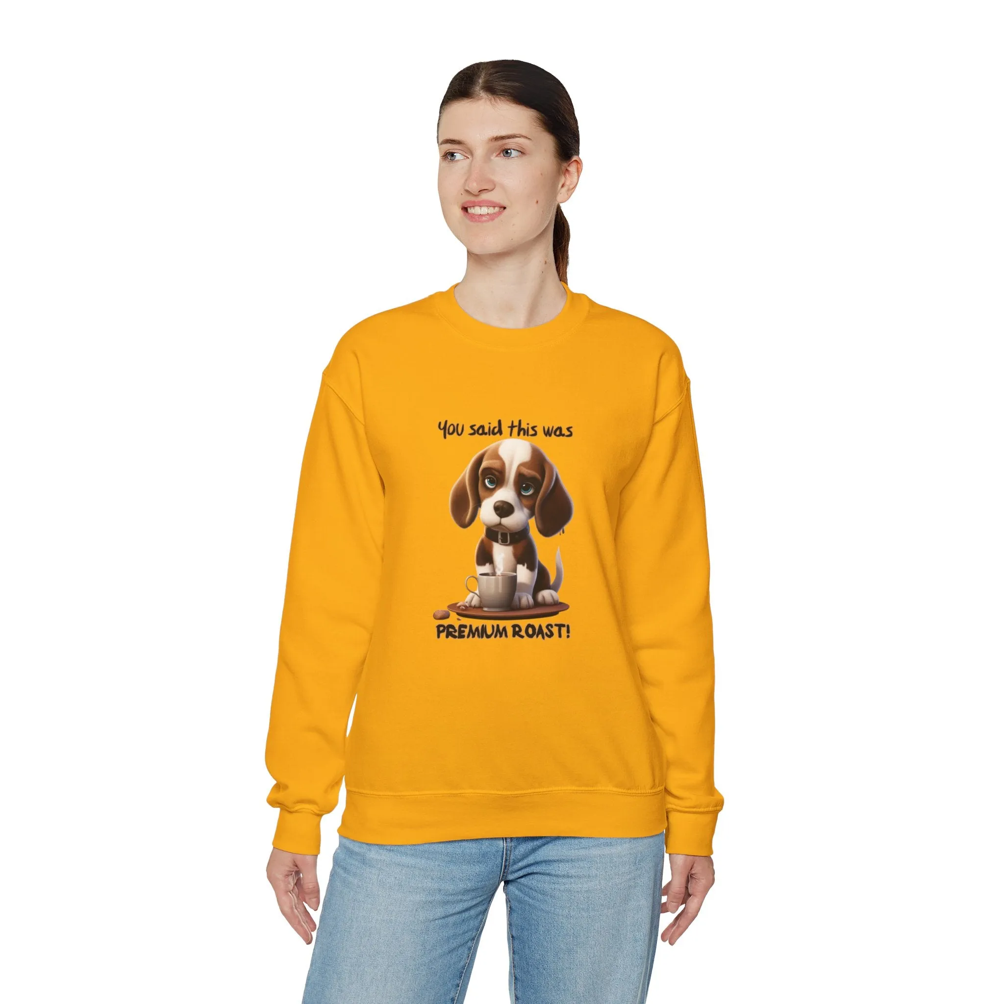 Grumpy Dog Unisex Heavy Blend™ Crewneck Sweatshirt