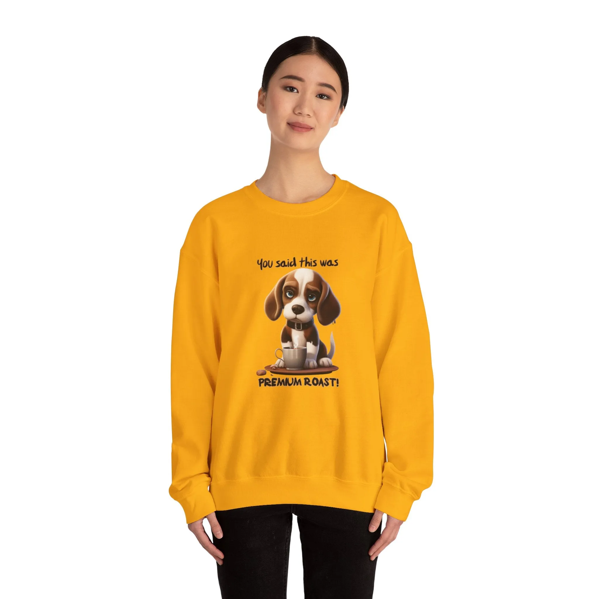 Grumpy Dog Unisex Heavy Blend™ Crewneck Sweatshirt