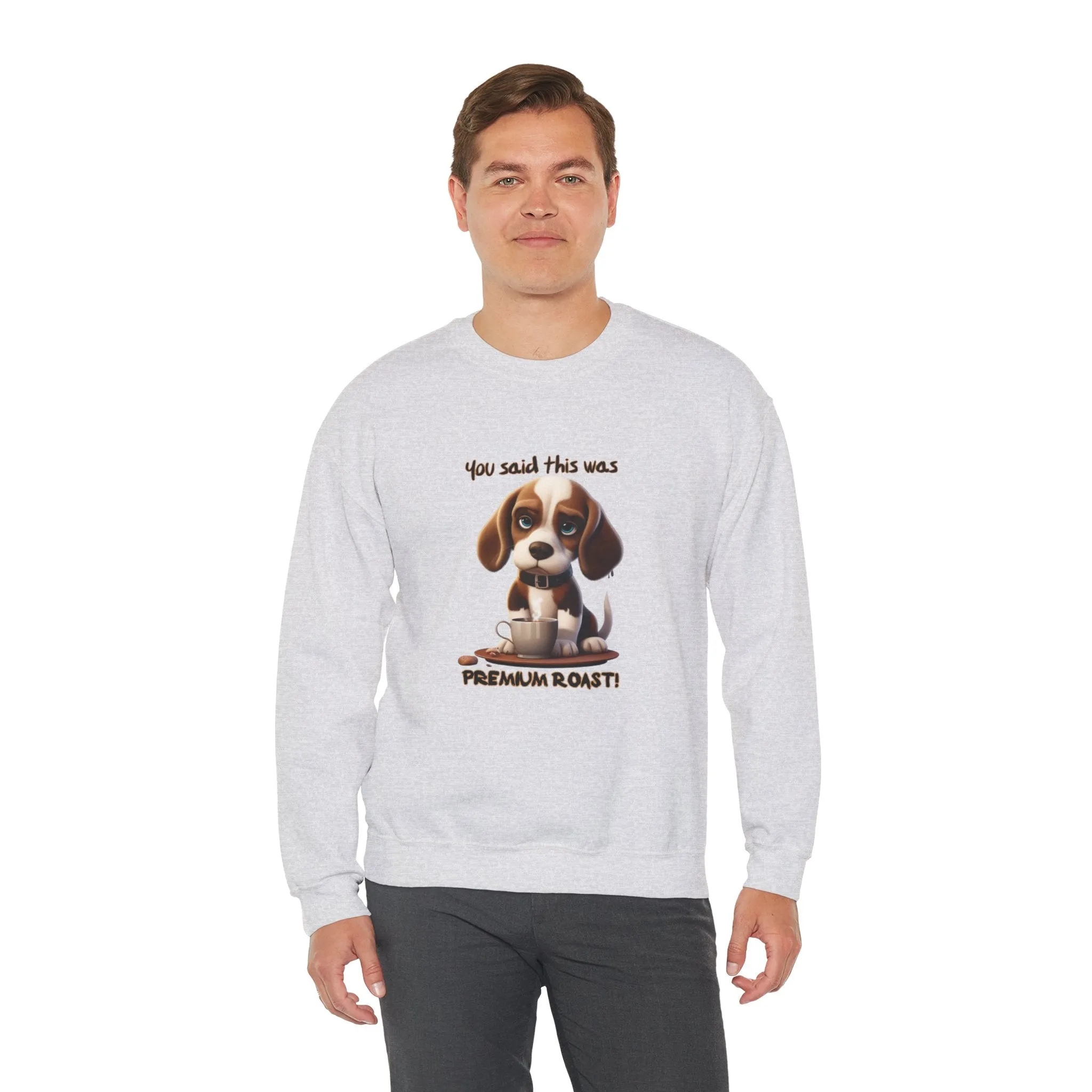 Grumpy Dog Unisex Heavy Blend™ Crewneck Sweatshirt