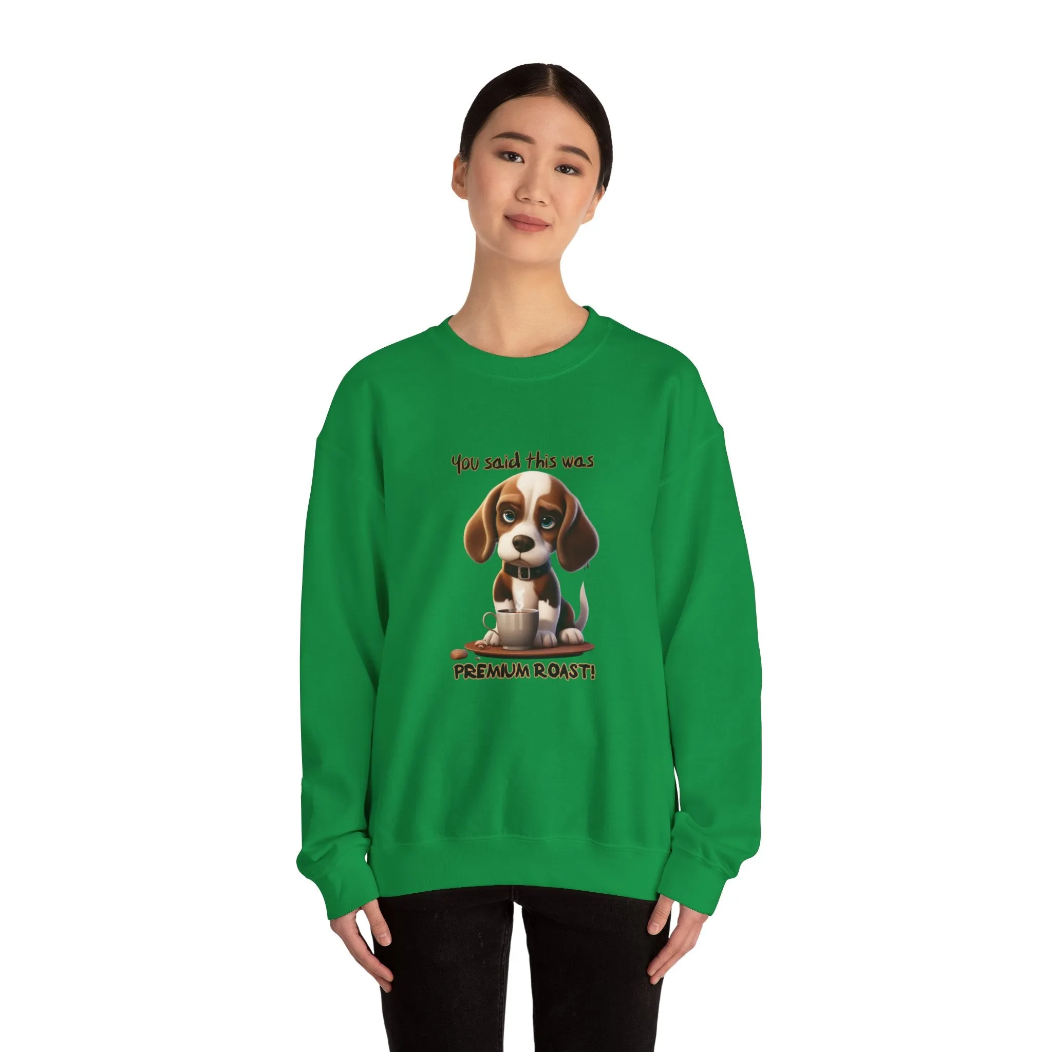 Grumpy Dog Unisex Heavy Blend™ Crewneck Sweatshirt