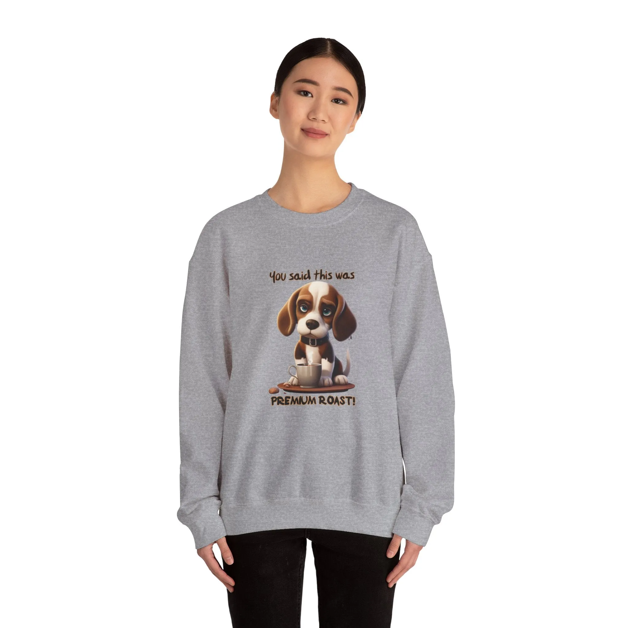 Grumpy Dog Unisex Heavy Blend™ Crewneck Sweatshirt