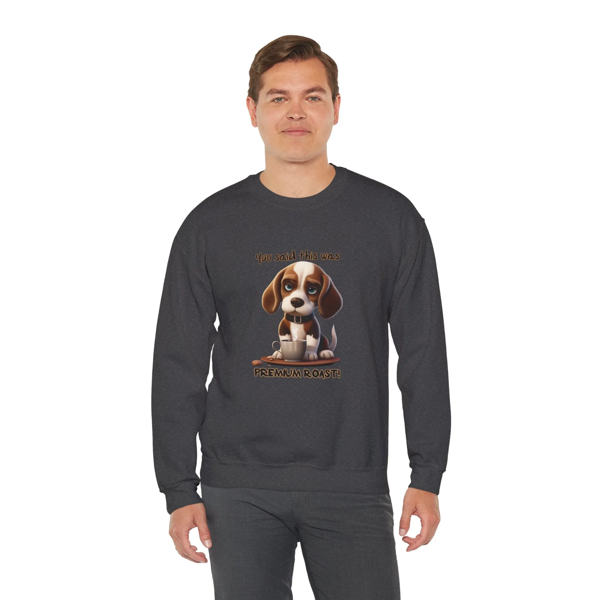 Grumpy Dog Unisex Heavy Blend™ Crewneck Sweatshirt