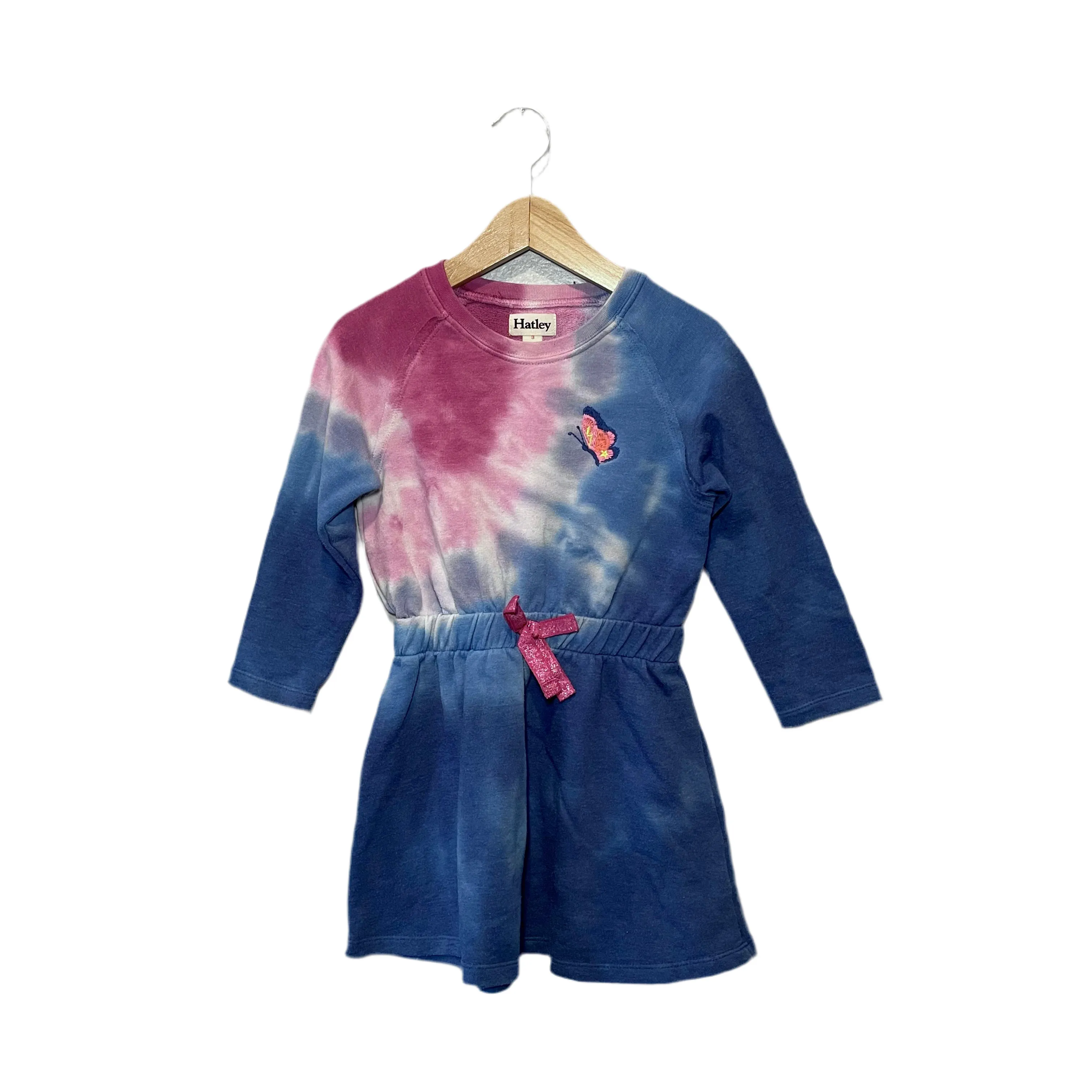 Hatley / Tie dye sweatshirt dress / 3Y