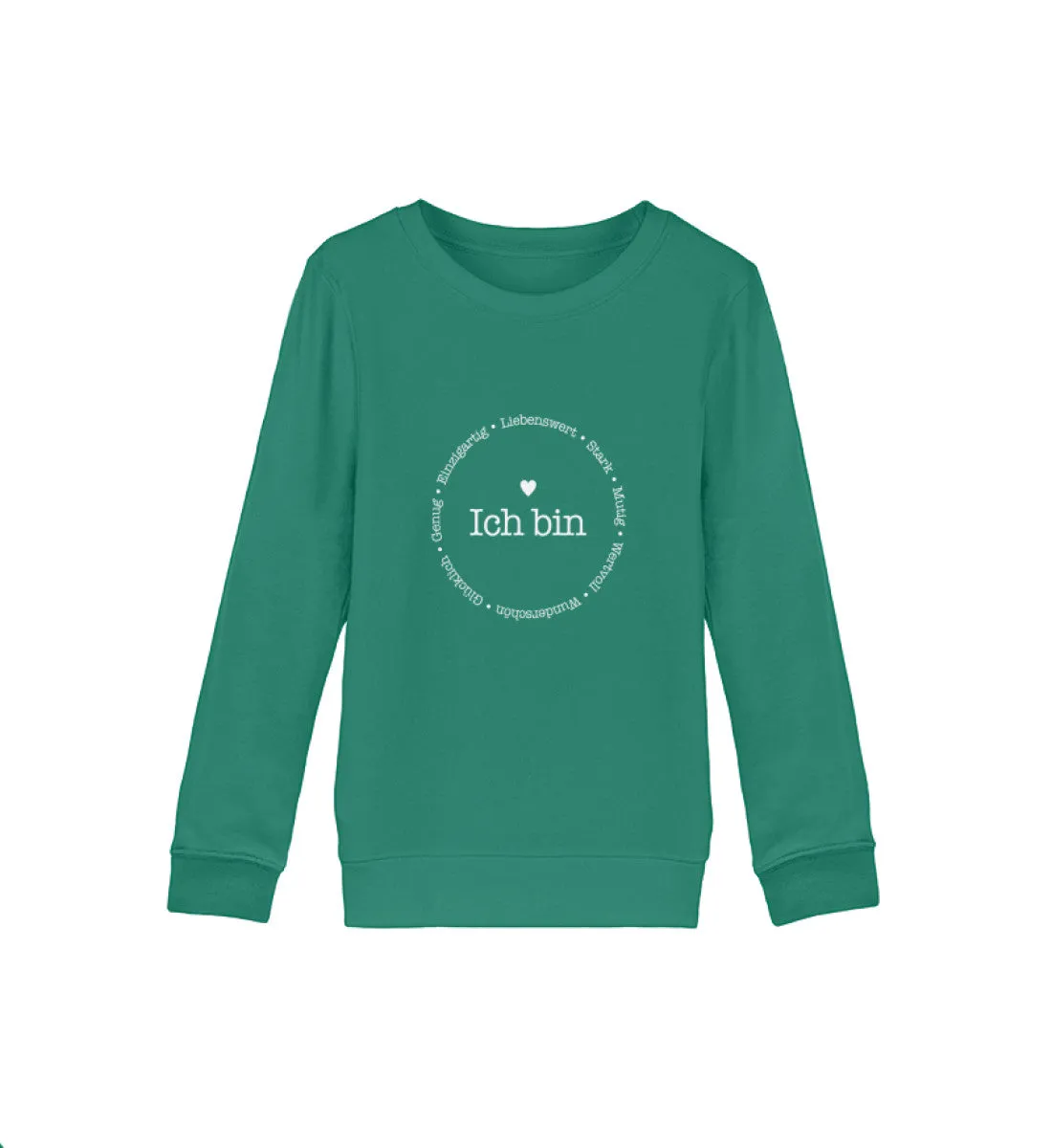 Ich bin Kinder Bio Sweatshirt Unisex