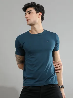 Indian Teal Bamboo Fabric T-Shirt