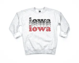 Iowa State Fade Crewneck Sweatshirt or Tee