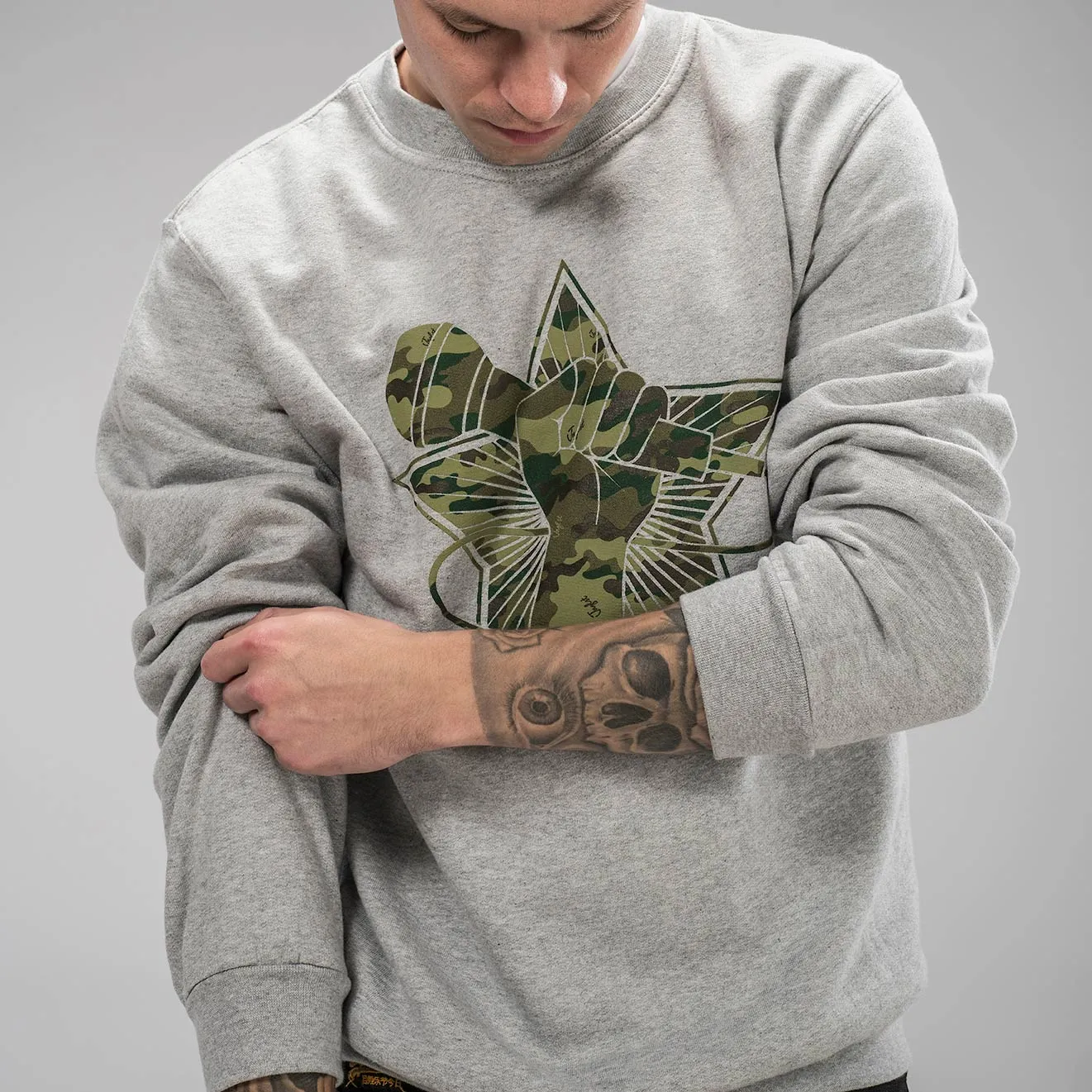 Jnglst Revolution Grey Sweatshirt