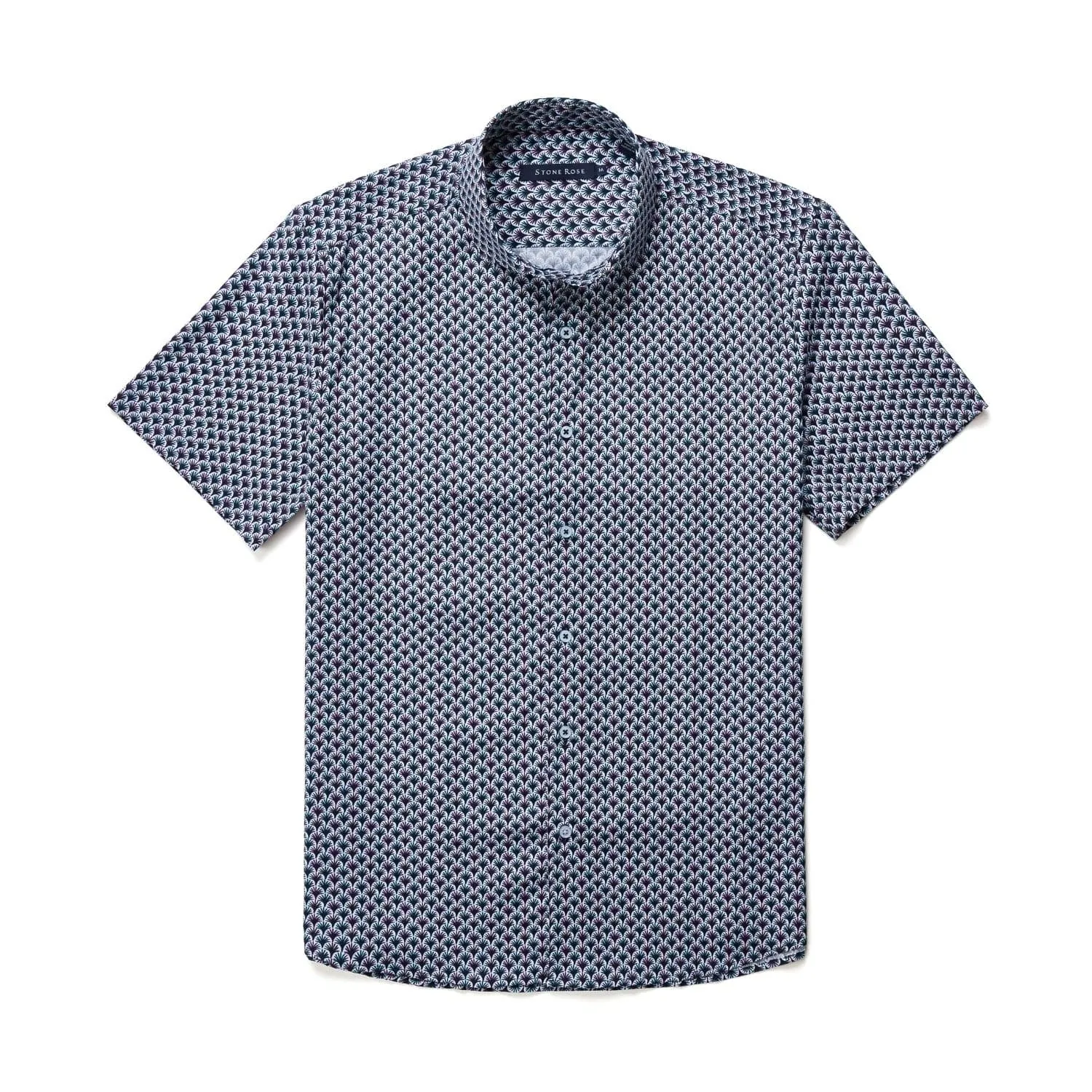 Lavender Palms Short Sleeve Shirt