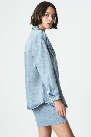 Livia Shirt - Mid Denim