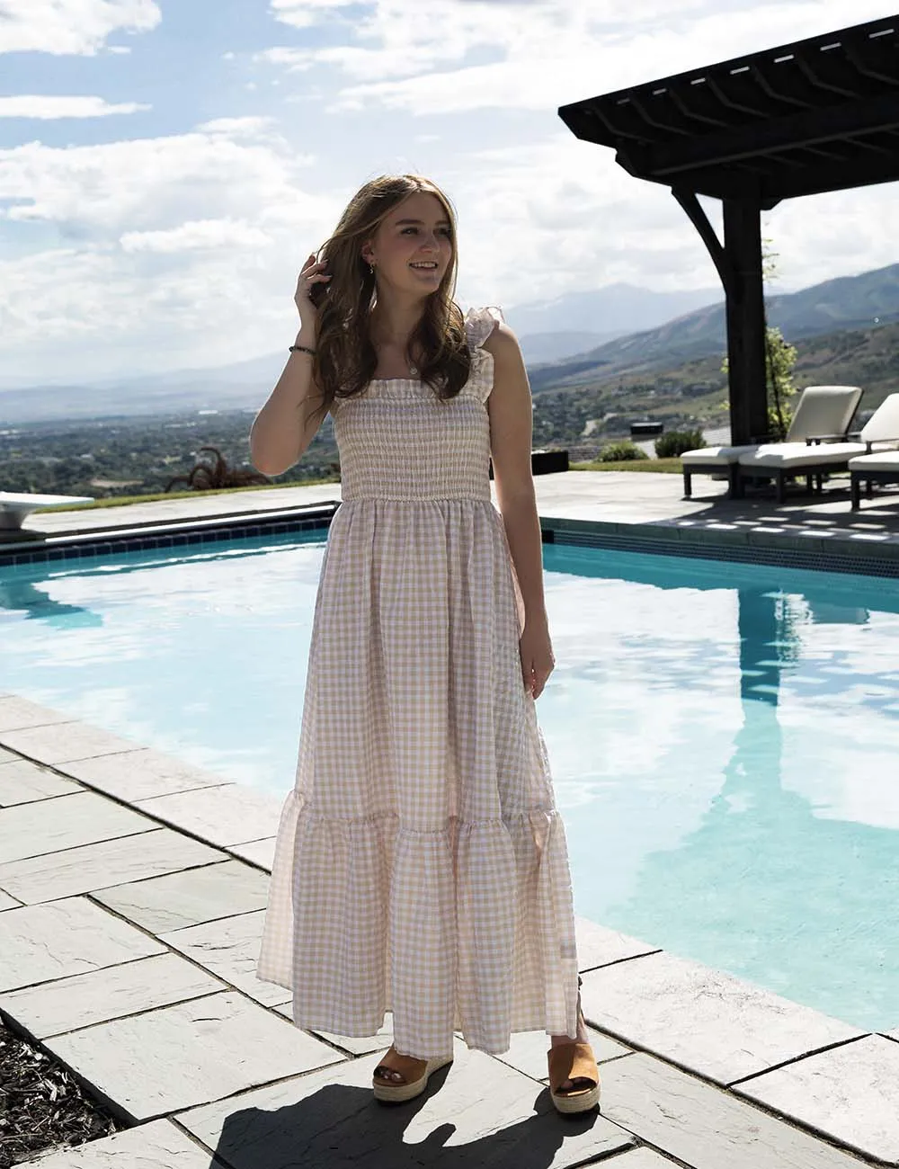 Lost In Love Gingham Dress