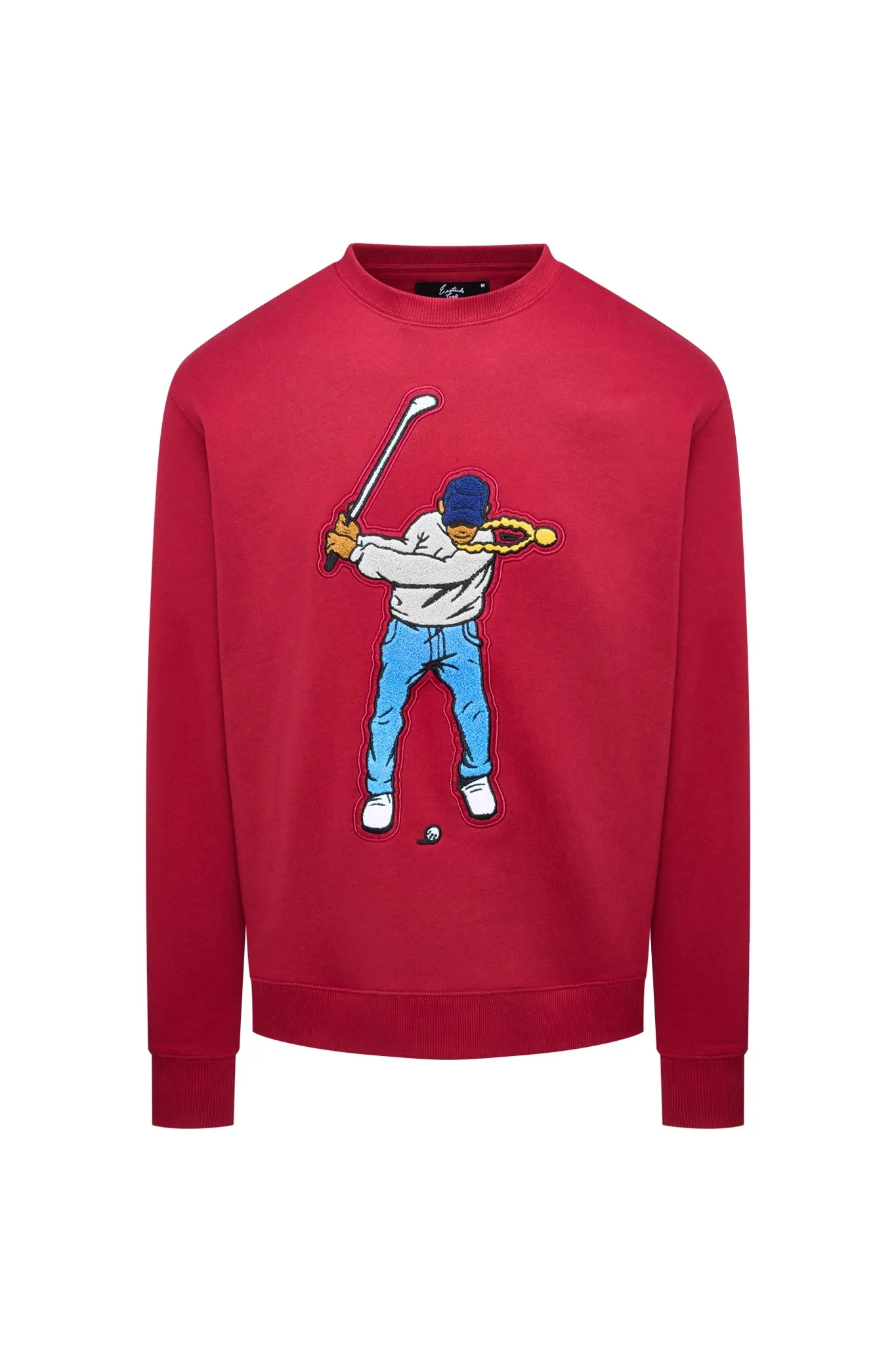 M-Red Men's Core Fleece Swingman Crew