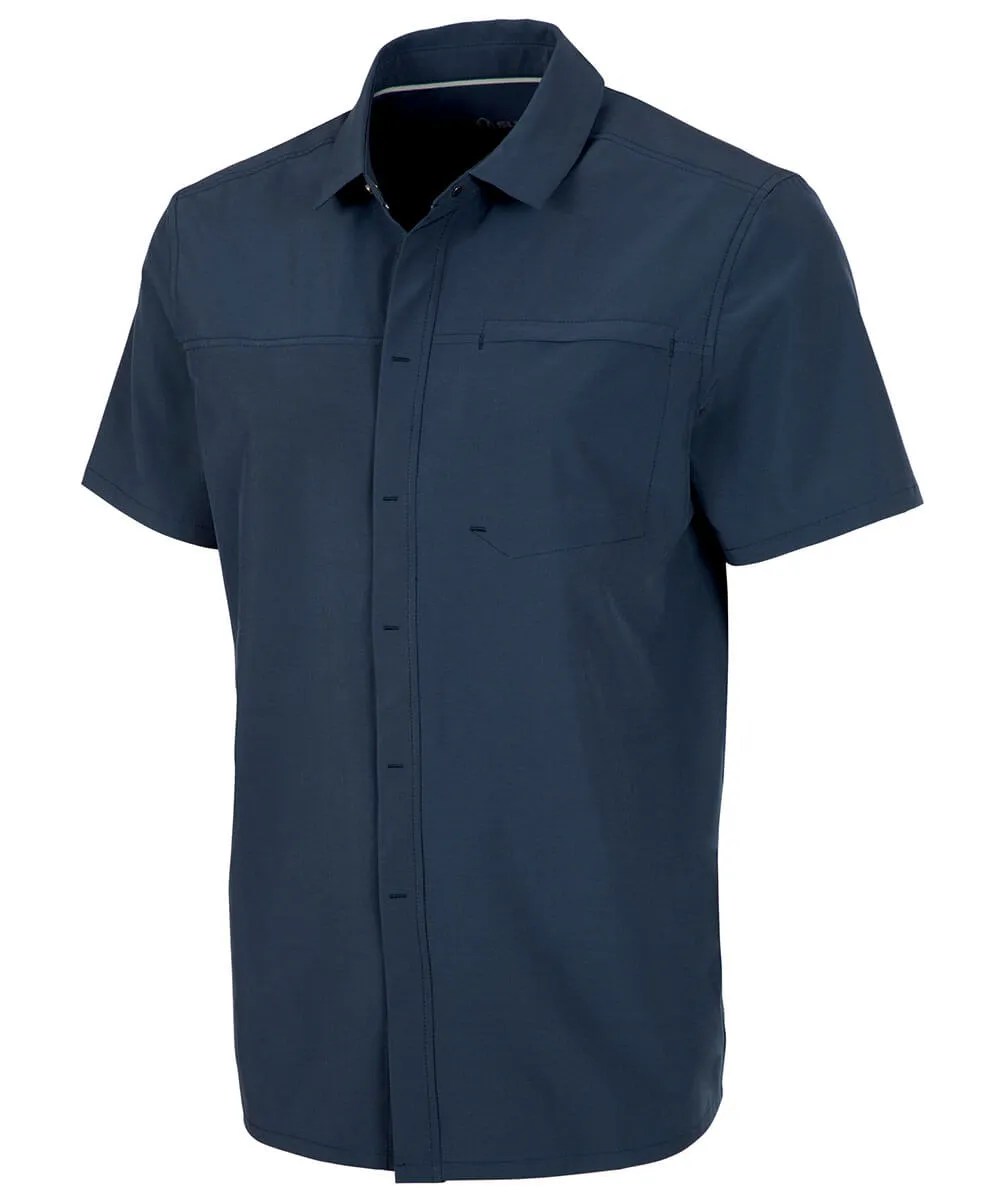 Men's Duncan Woven Snap-Front Short Sleeve Shirt