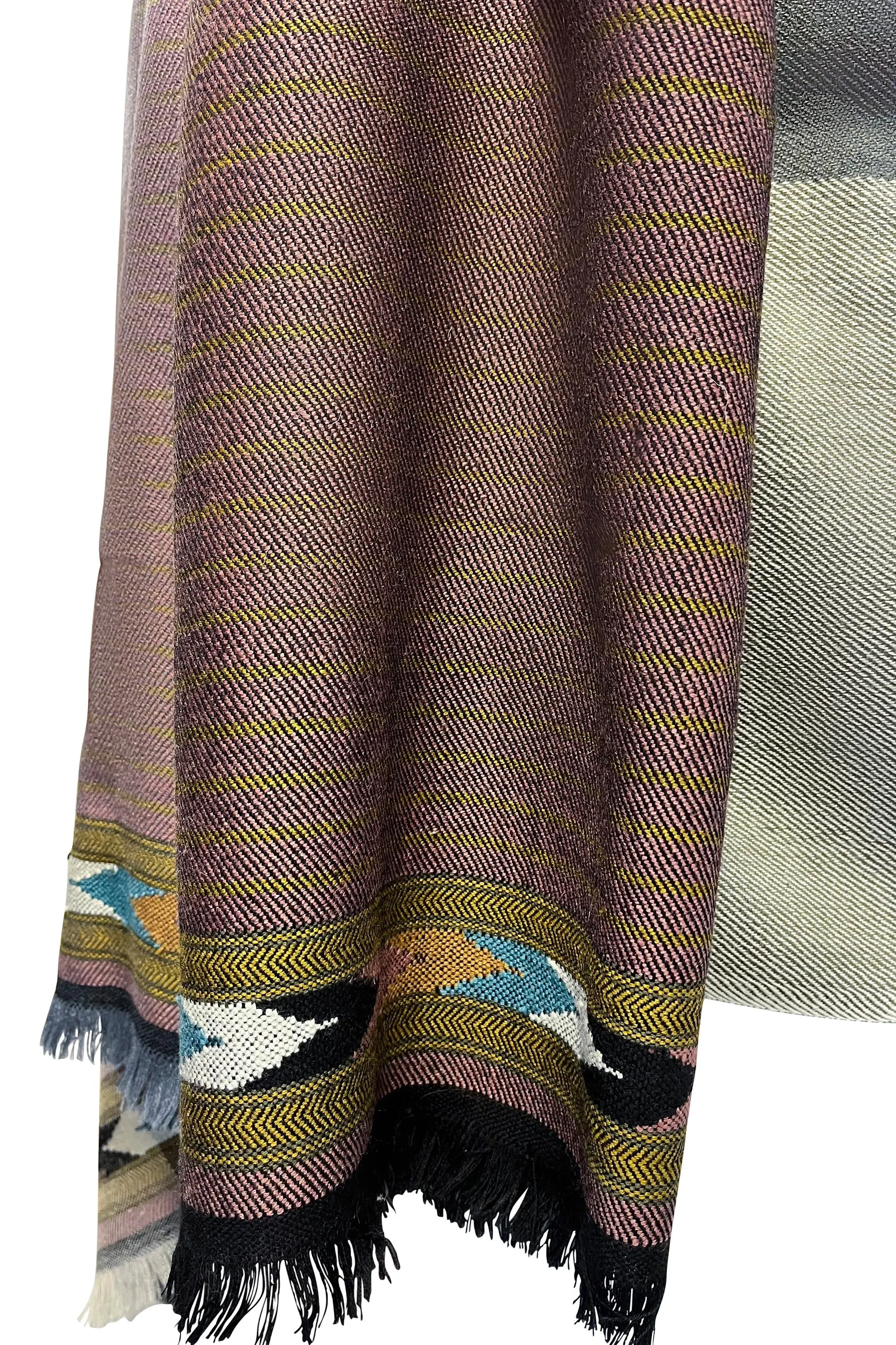 NEW! PETITE Light Wool Cape Fusion Dusty Pink