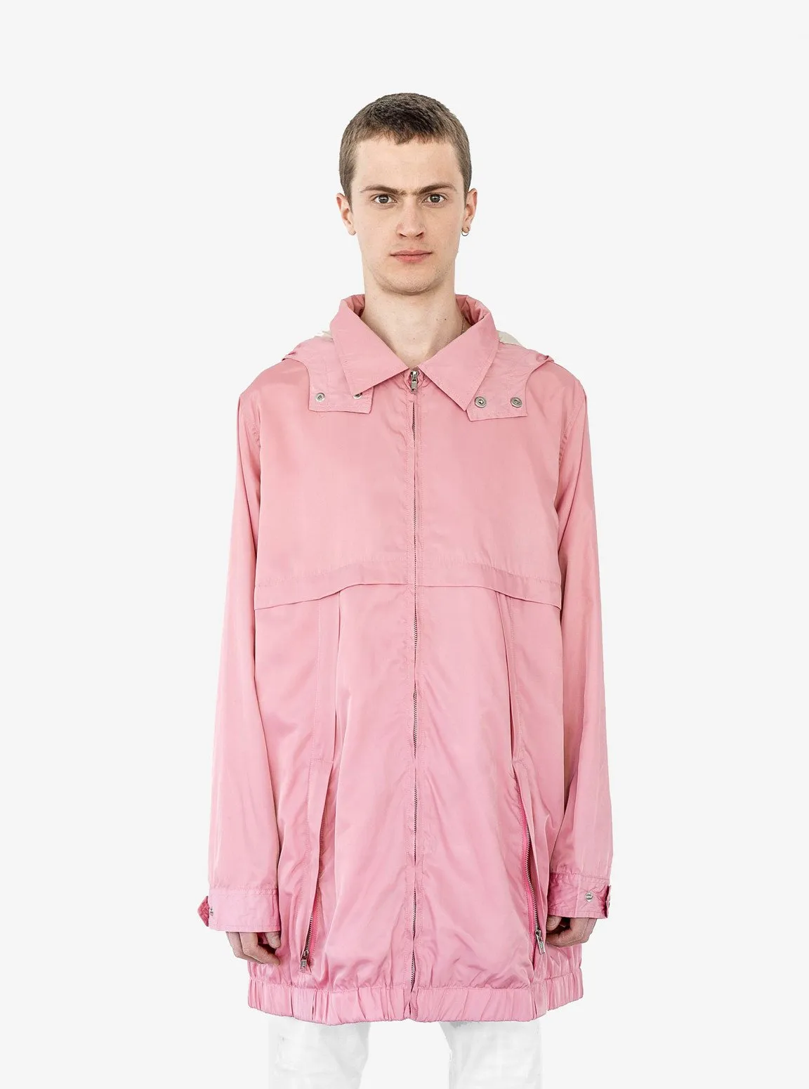 Rose Collins Box Jacket in Light Pink