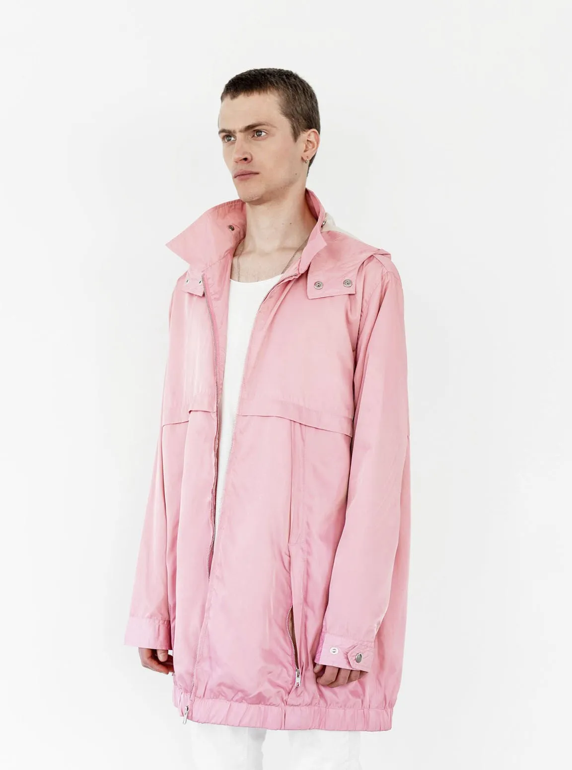 Rose Collins Box Jacket in Light Pink