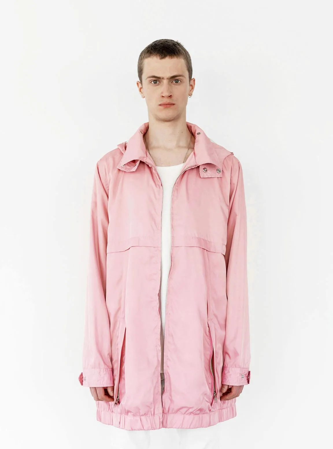 Rose Collins Box Jacket in Light Pink