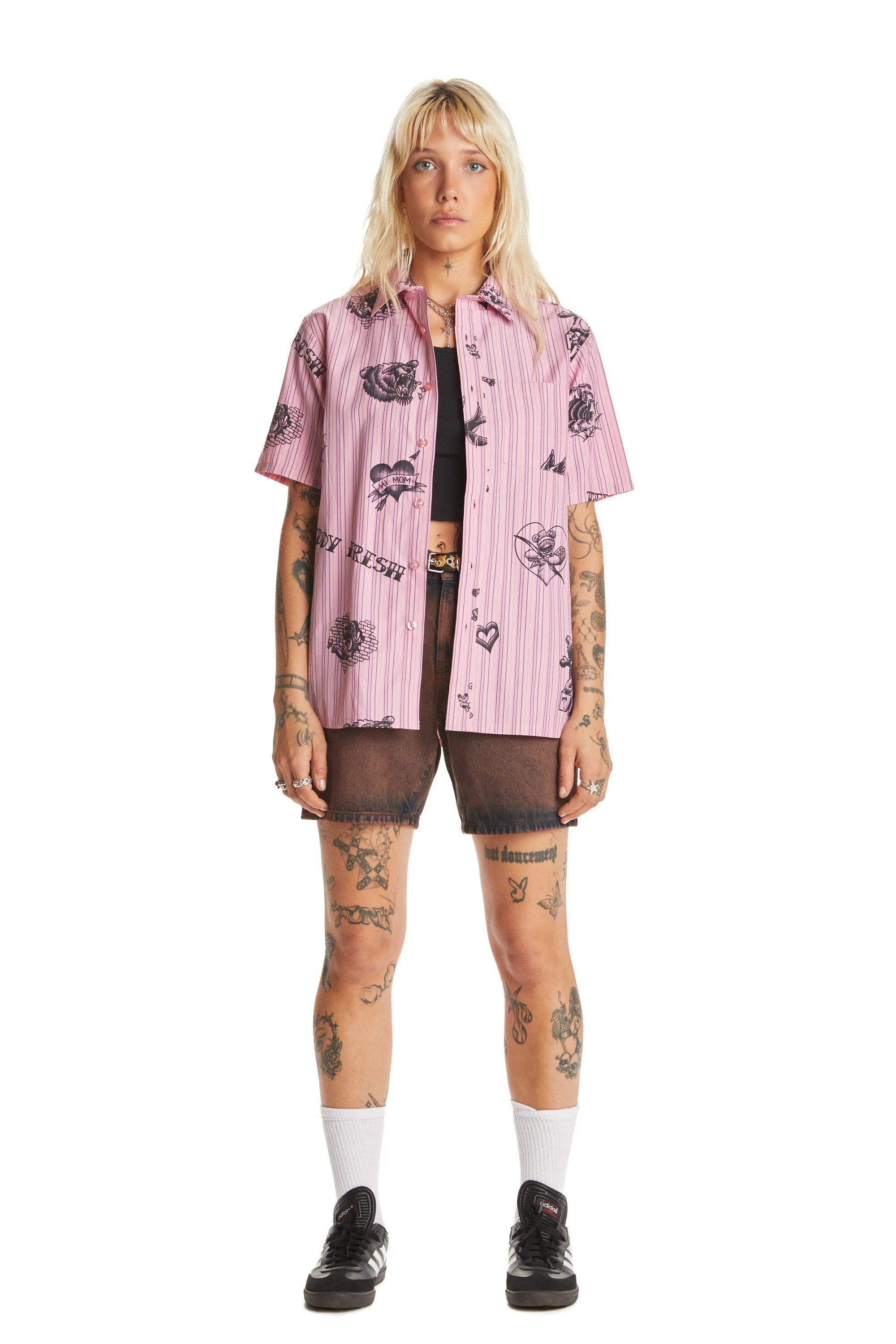 Tattoo Button Up Shirt