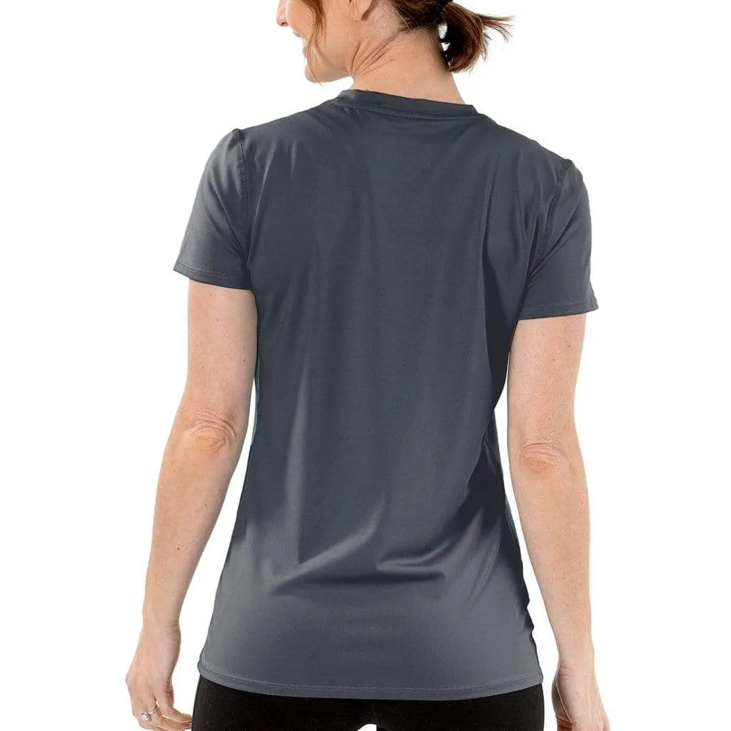 Women's Cooling V-Neck Short Sleeve T-Shirt- CLOSEOUT