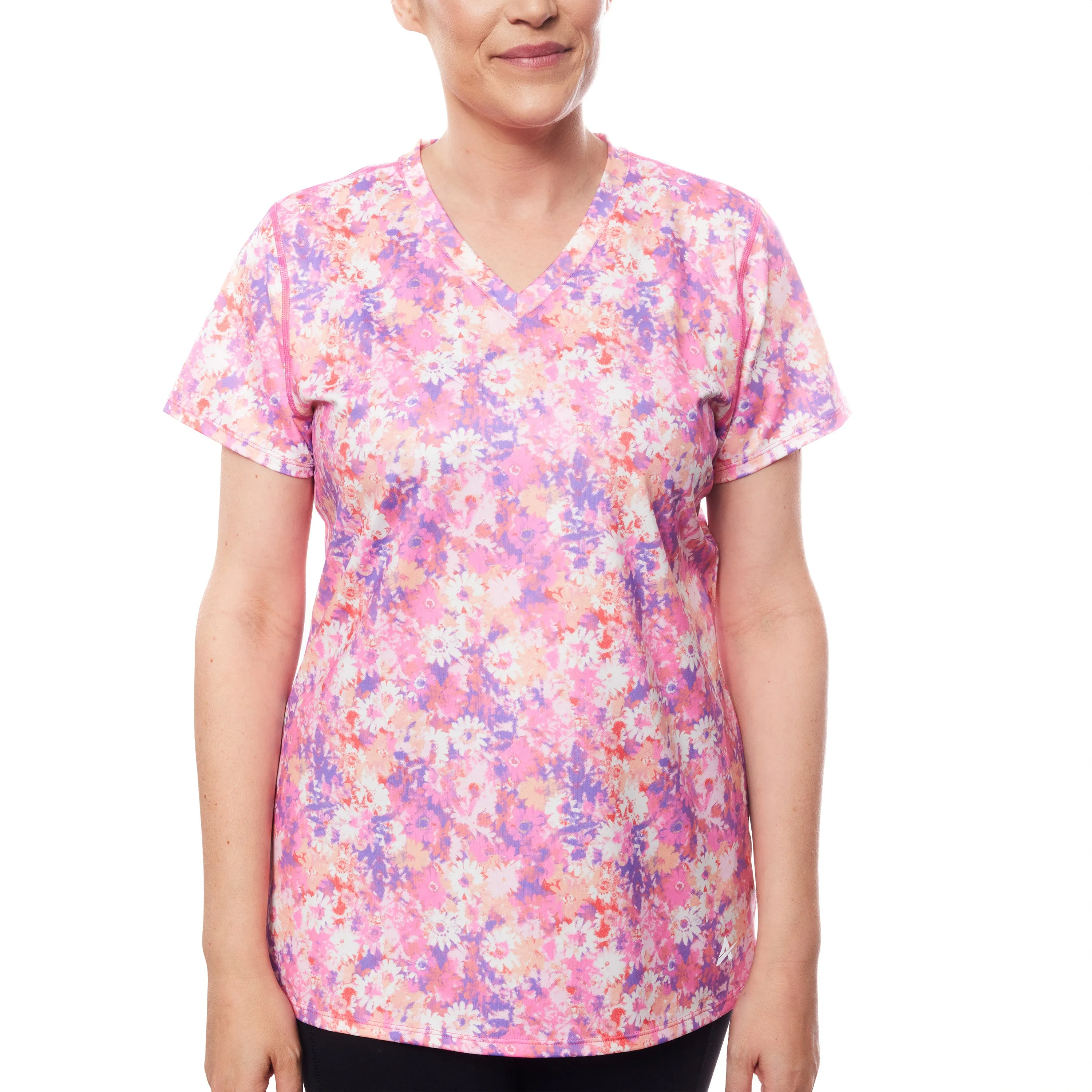 Women's Cooling V-Neck Short Sleeve T-Shirt- CLOSEOUT