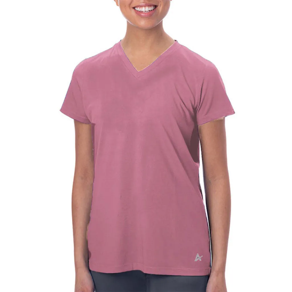 Women's Cooling V-Neck Short Sleeve T-Shirt- CLOSEOUT