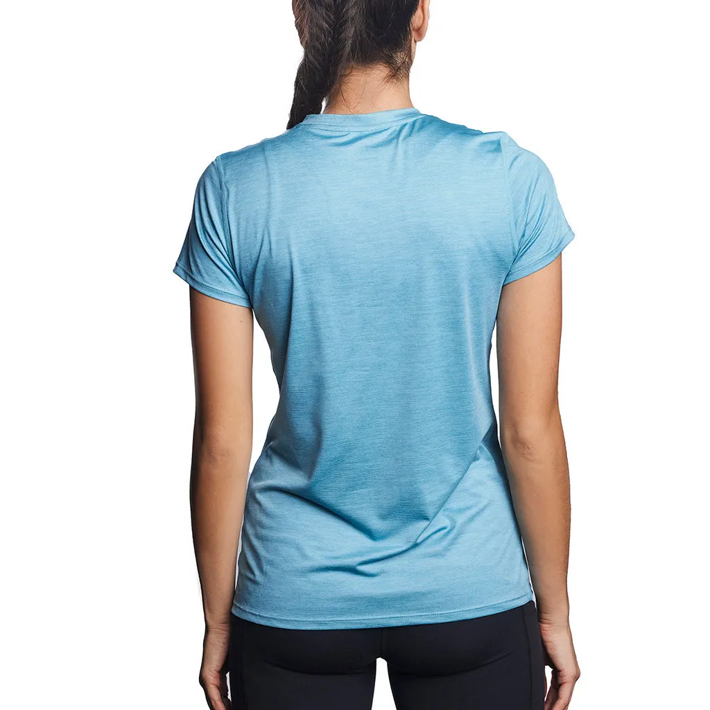 Women's Cooling V-Neck Short Sleeve T-Shirt- CLOSEOUT