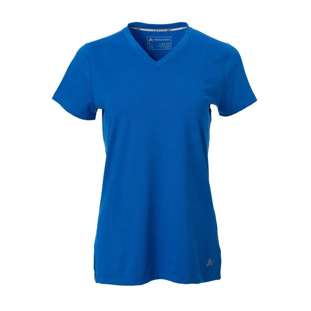 Women's Cooling V-Neck Short Sleeve T-Shirt- CLOSEOUT