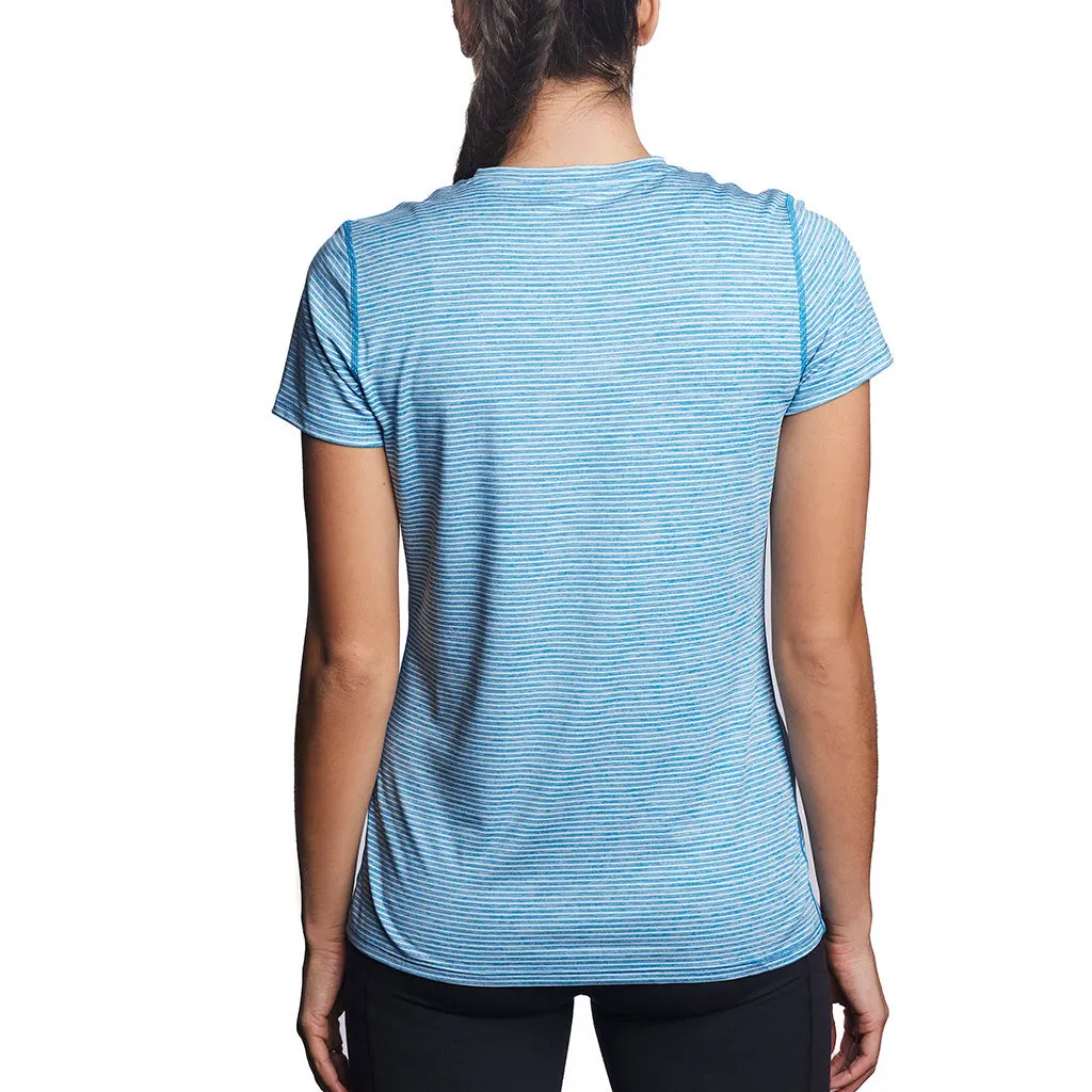 Women's Cooling V-Neck Short Sleeve T-Shirt- CLOSEOUT