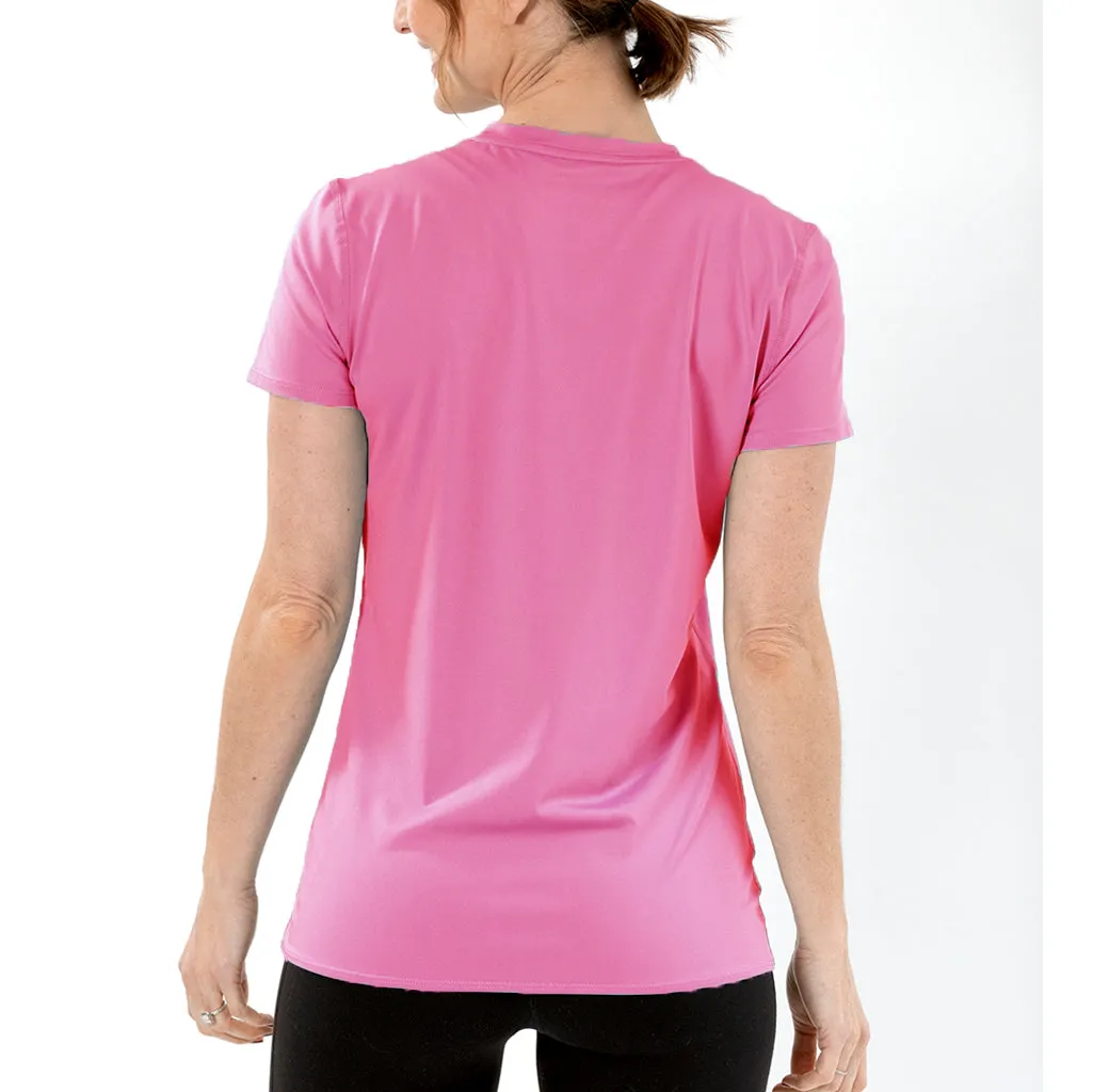 Women's Cooling V-Neck Short Sleeve T-Shirt- CLOSEOUT