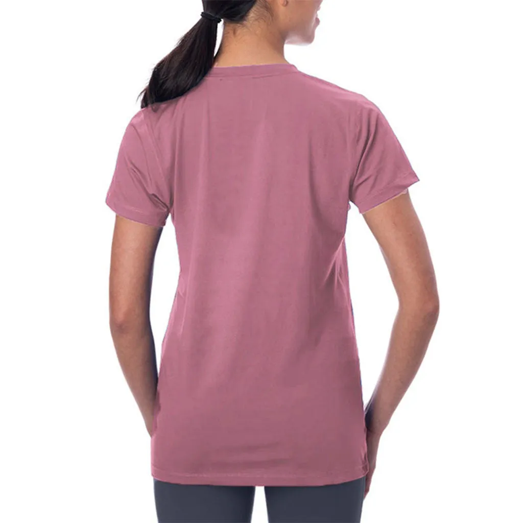 Women's Cooling V-Neck Short Sleeve T-Shirt- CLOSEOUT