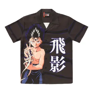 YYH HIEI BUTTON UP SHIRT (BLACK)